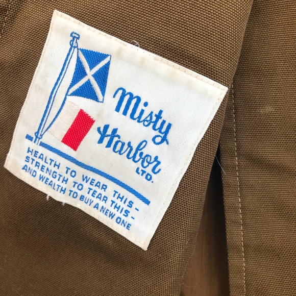 Vintage Misty Harbor Utility Peacoat Sz M - Picture 4 of 8
